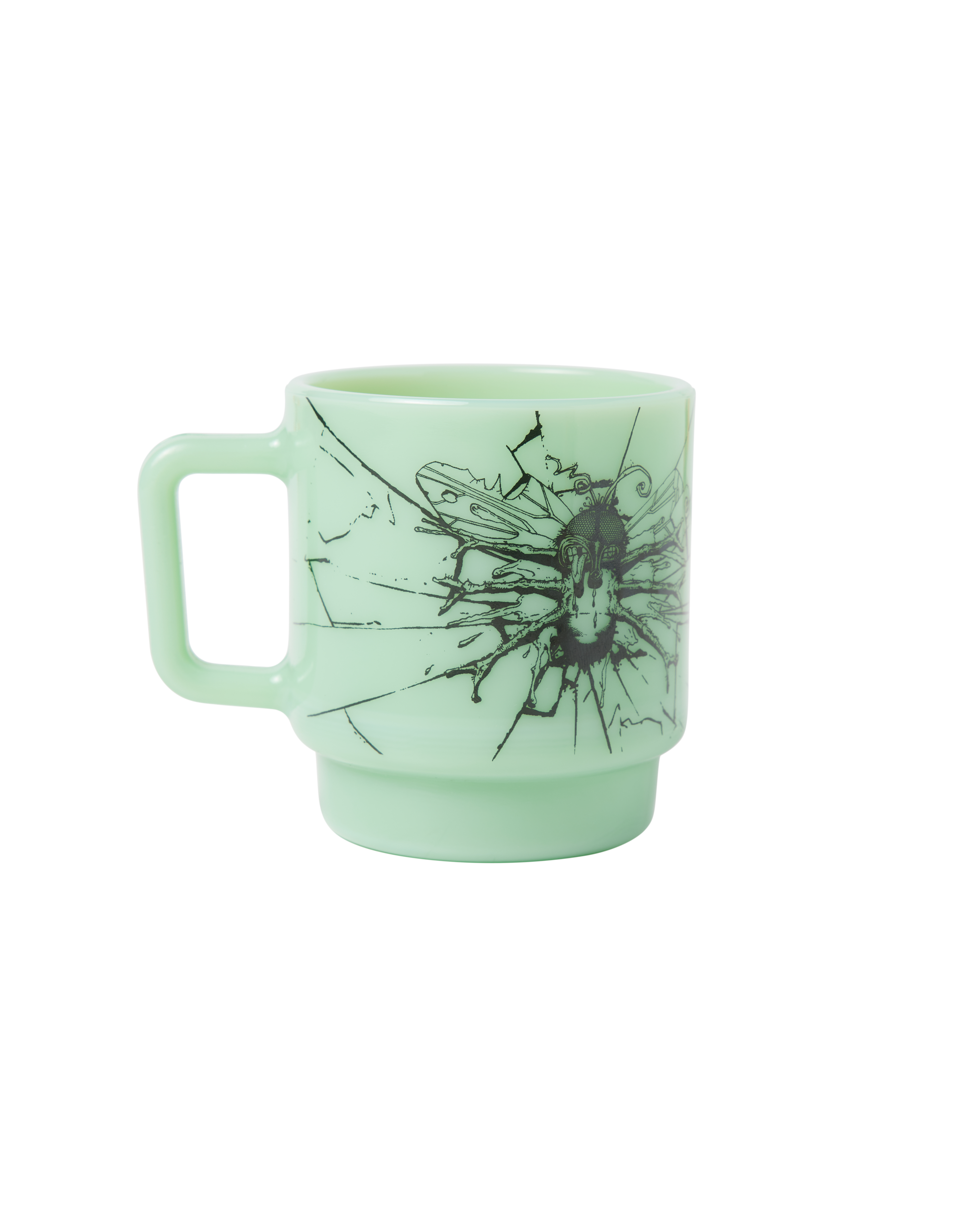 Milk Glass Mug - Tarzana x Agaric – Agaric Fly